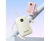 Vention Powerbank 20000mAh 2xUSB-C,USB-A z wyświetlaczem różowy - 1543384 - zdjęcie 3